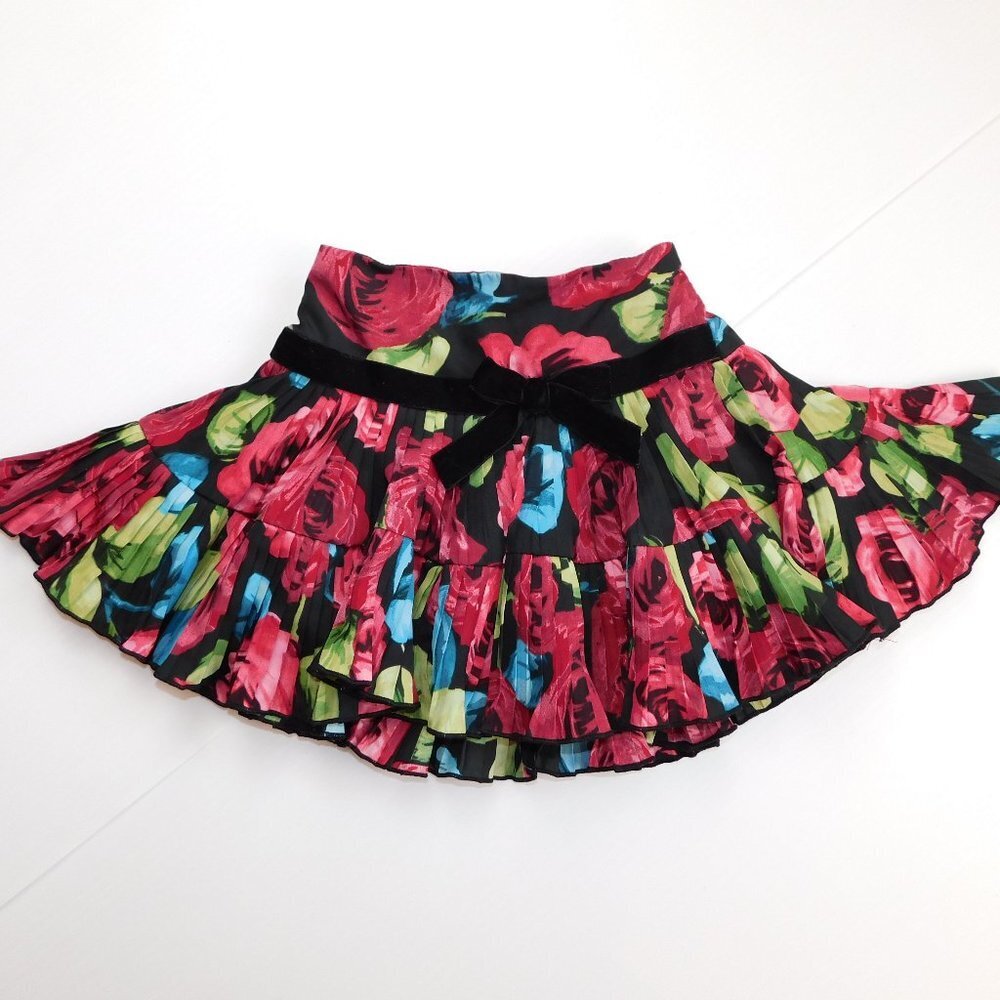 The Children's Place Baby Girls 24 Months Red Rose Ruffle Skirt